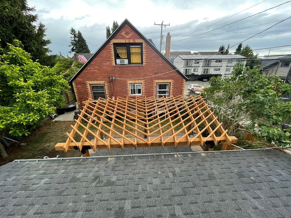 ssl3 West Seattle outdoor pergola from birdeye view.