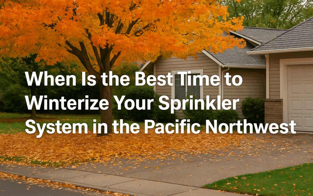 Best Time to Winterize Your Sprinkler System