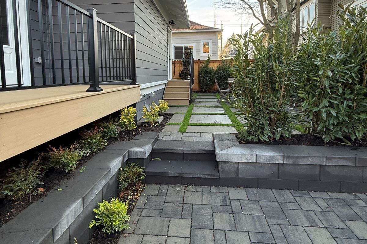 Small Yard access through walkways