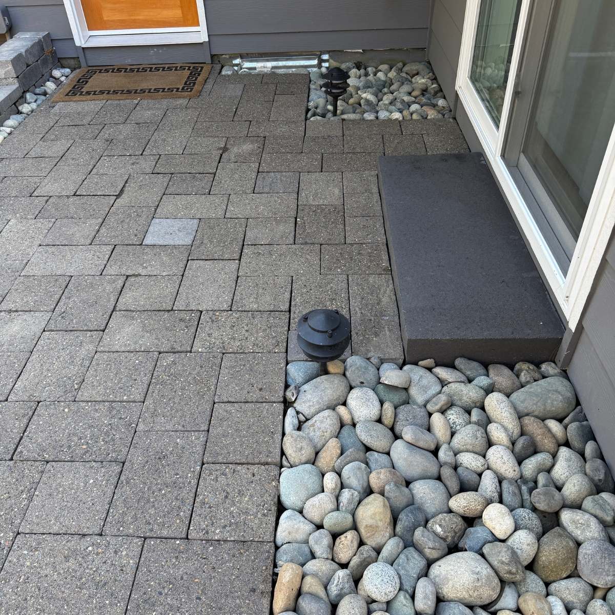 Bluestone patio