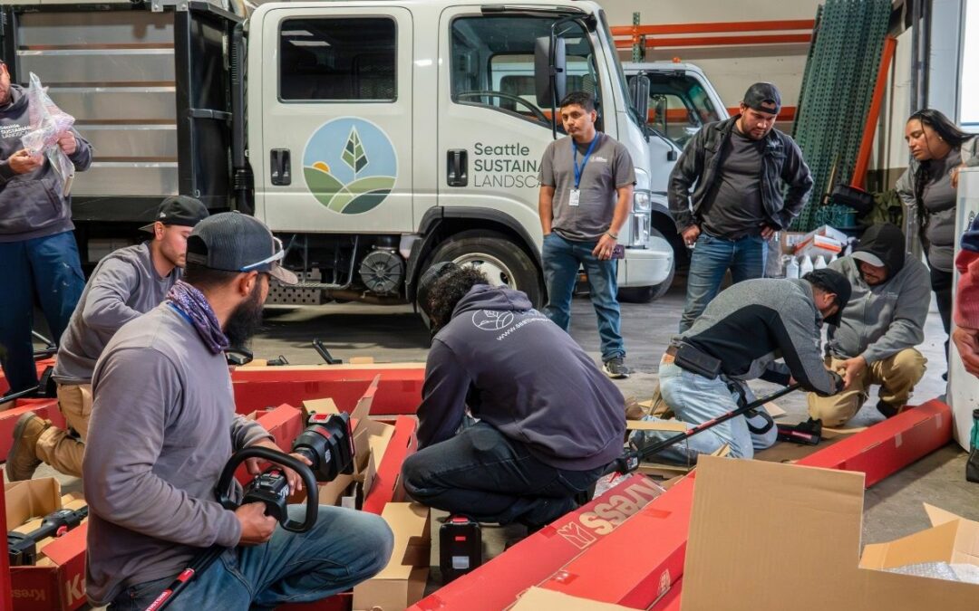 Sustainable Landscaping in Seattle: Why We’re Transitioning to 100% Electric Equipment